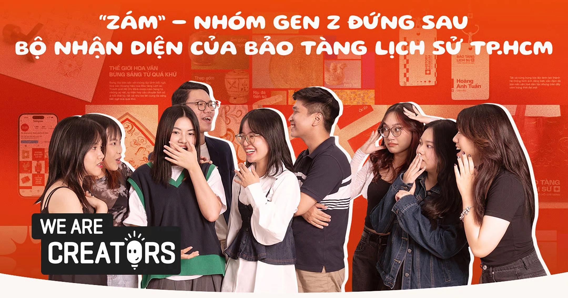 Nhóm thiết kế trẻ và hành trình làm nhận diện cho một bảo tàng